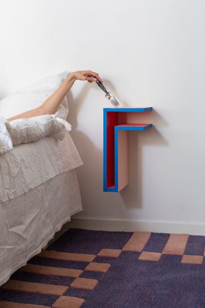 F-shelf Play DIY Wandregal, Pine, right Maze