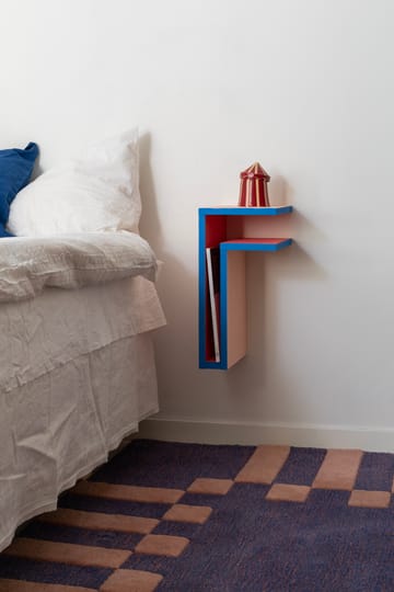 F-shelf Play DIY Wandregal - Pine, right - Maze