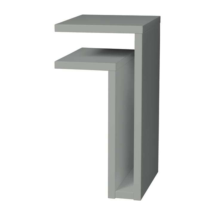 F-shelf Wandregal silk grey, Regal nach links Maze