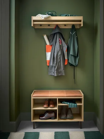 Gentle Aufbewahrungsbank - Eiche, 78x53x35 cm - Maze