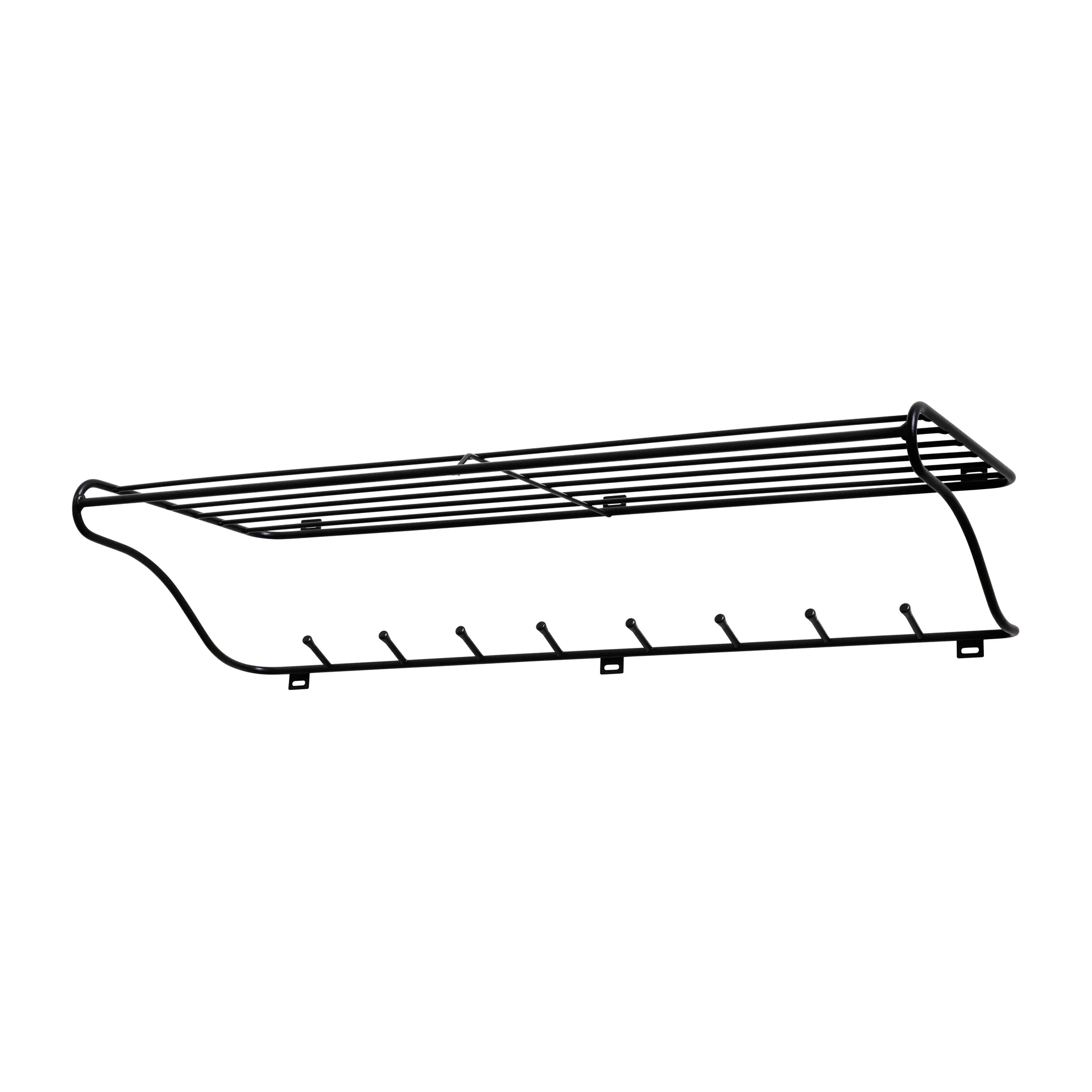 Hat Rack L Hutablage, Schwarz Maze