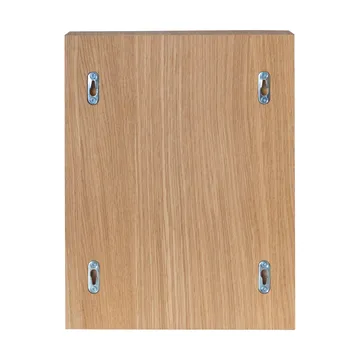 L-shelf Wandregal - Eiche, 30x38x29 cm - Maze