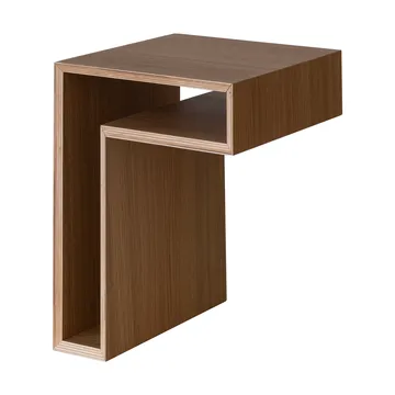 L-shelf Wandregal - Walnuss, 30x38x29 cm - Maze