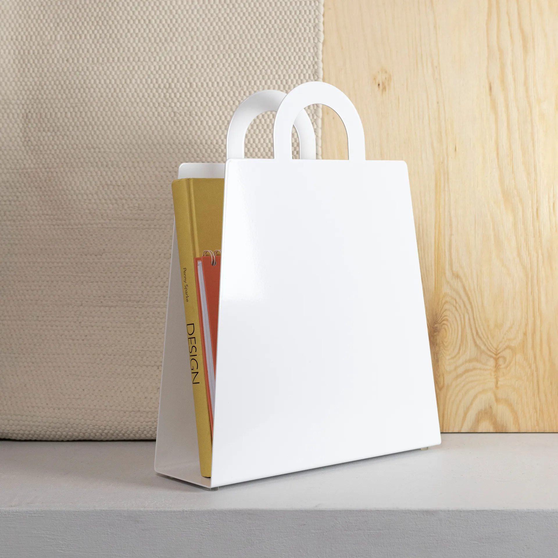 MagBag Zeitungssammler, Weiß Maze