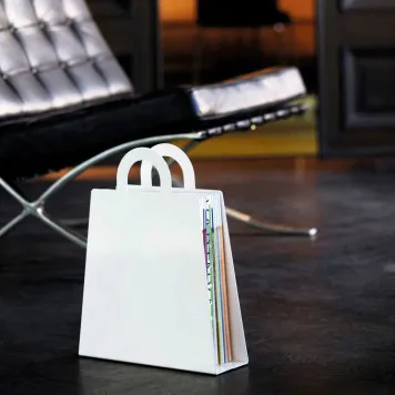 MagBag Zeitungssammler, Weiß Maze