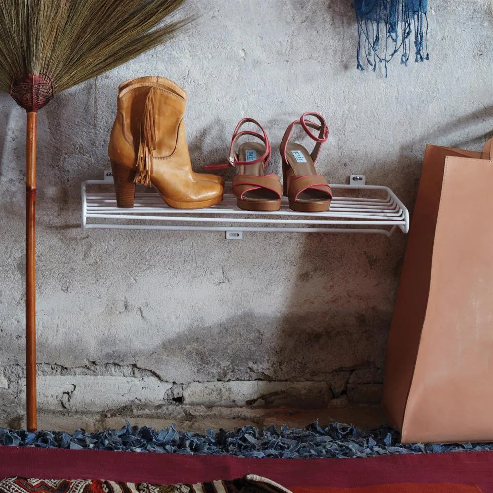 Maze Schuhablage, Weiß Maze