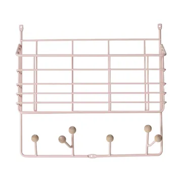 Mitten shelf Regal junior - Blassrosa, 38,6×35,2×8,6 cm - Maze