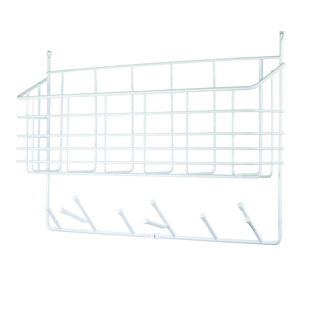 Maze Mitten Wandregal Weiß