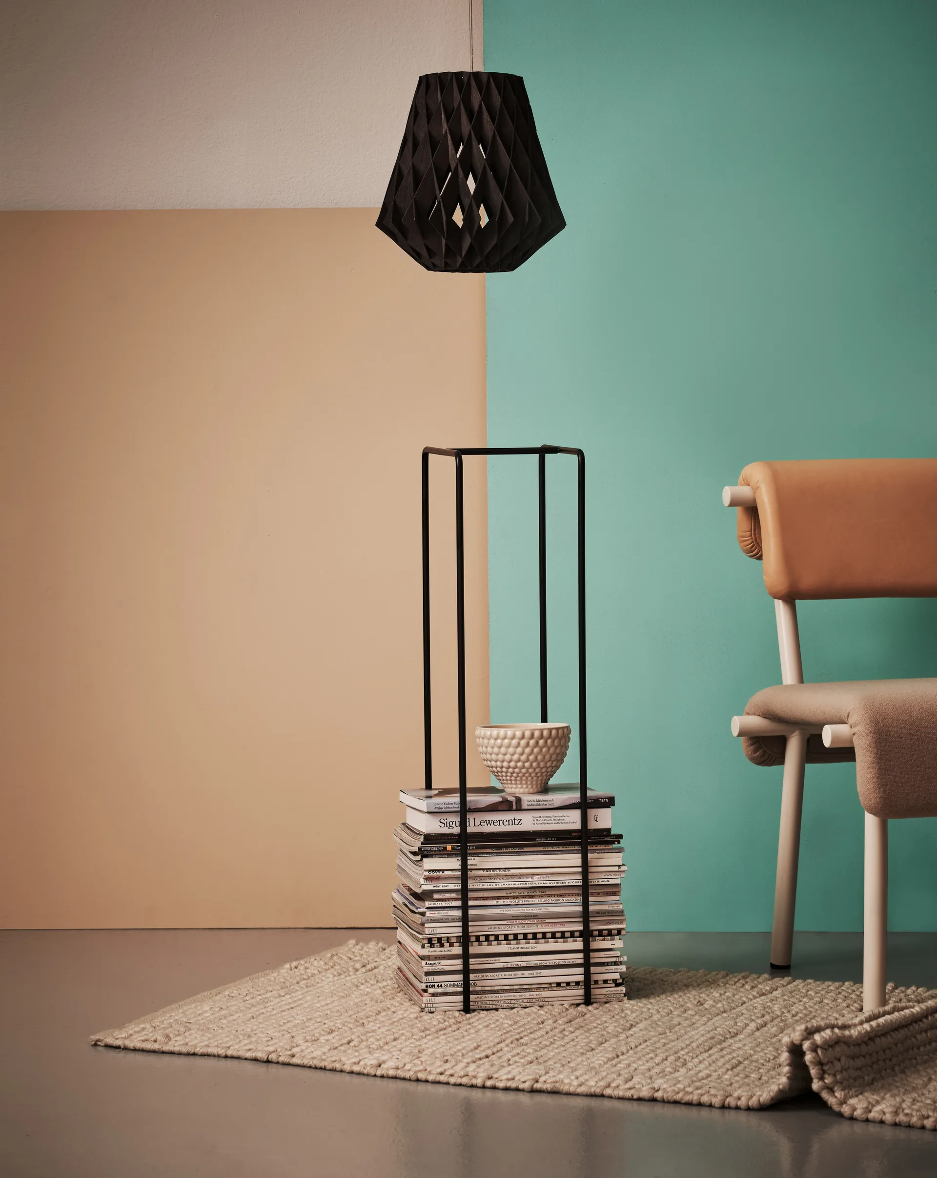 Mixrack Aufbewahrungsregal L, Schwarz Maze