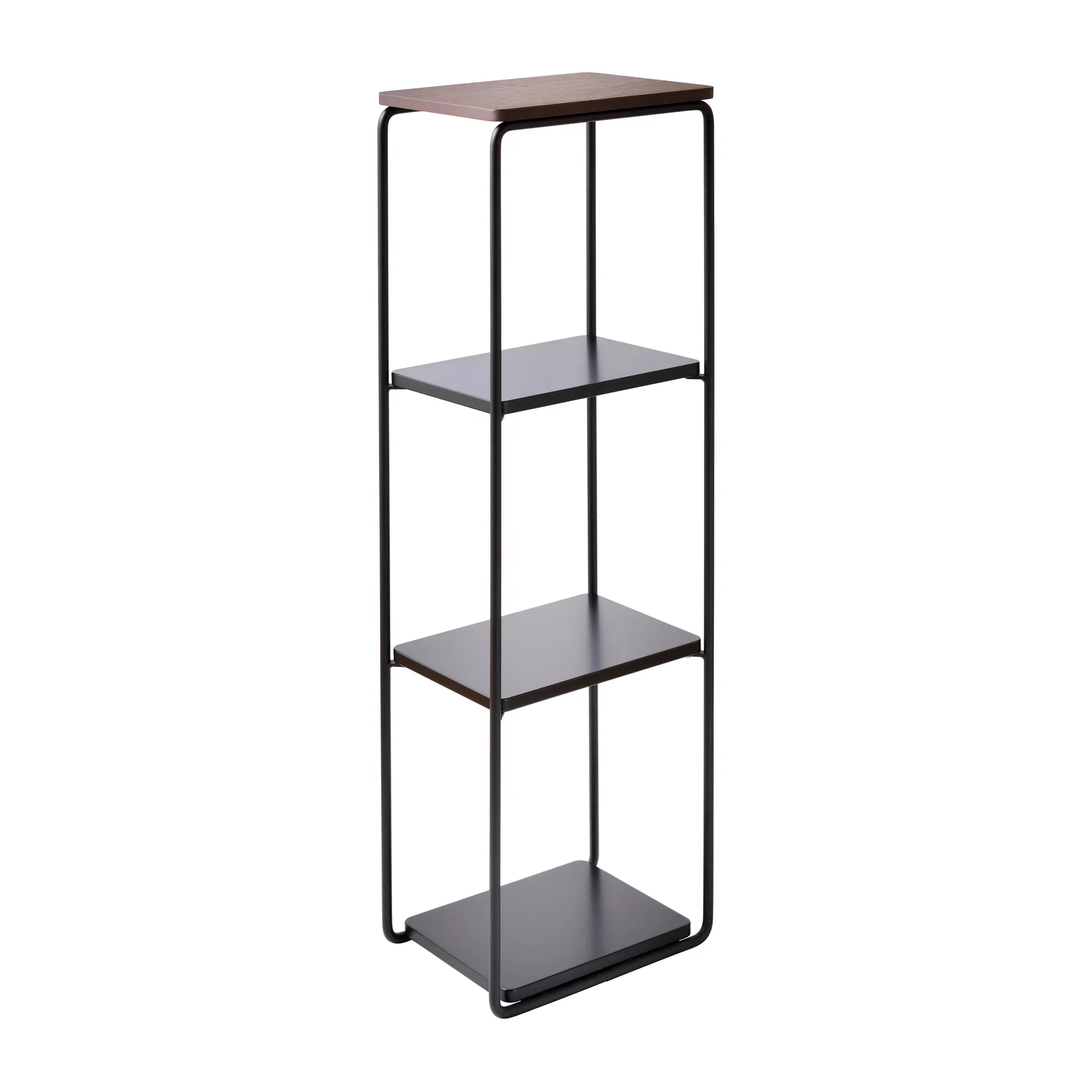 Mixrack Floor Shelf L Regal 26 x 19 x 82,2 cm, Stained oak-black Maze