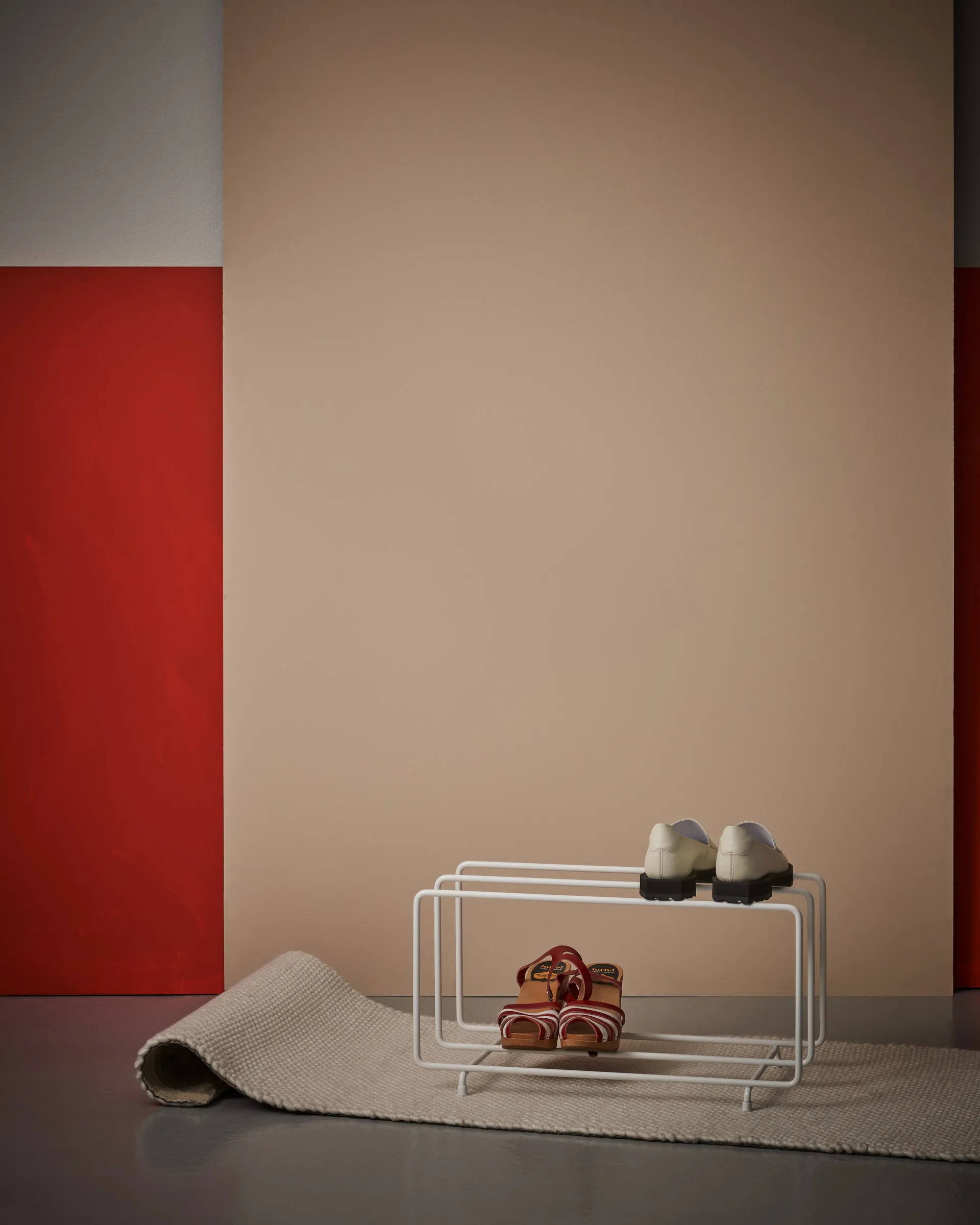 Mixrack Schuhregal, Weiß Maze