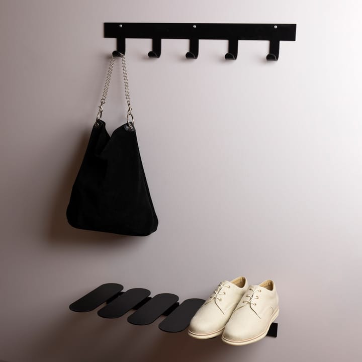 Only Hooks Garderobe - Schwarz - Maze