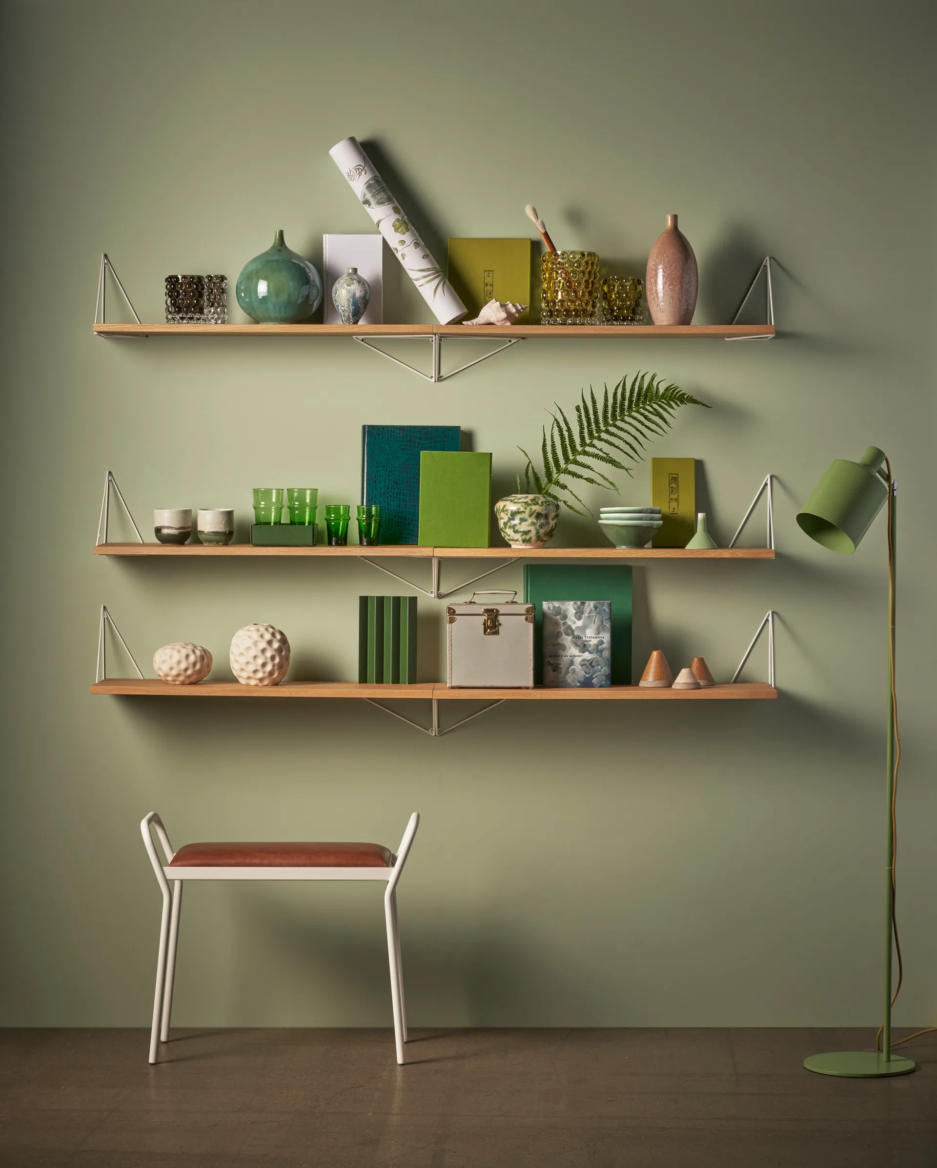 Pythagoras Bundle B Regalsystem Eiche-Weiß Maze