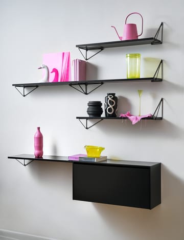 Pythagoras Cabinet Wandschrank 38 x 80cm - Black - Maze