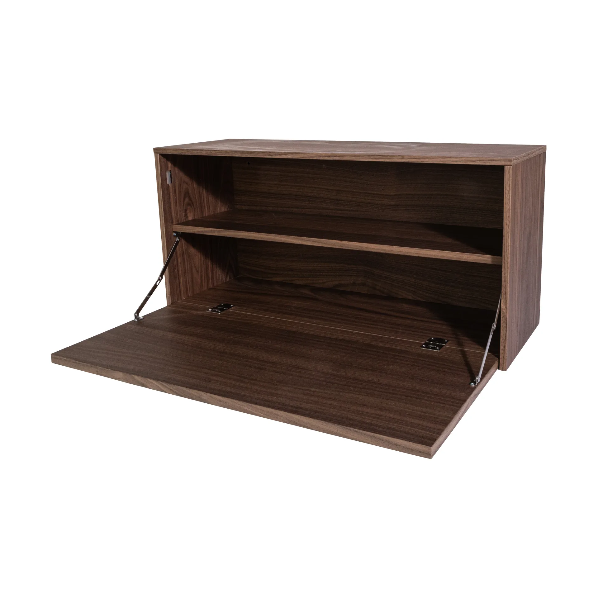 Pythagoras Cabinet Wandschrank 38 x 80cm, Walnut Maze