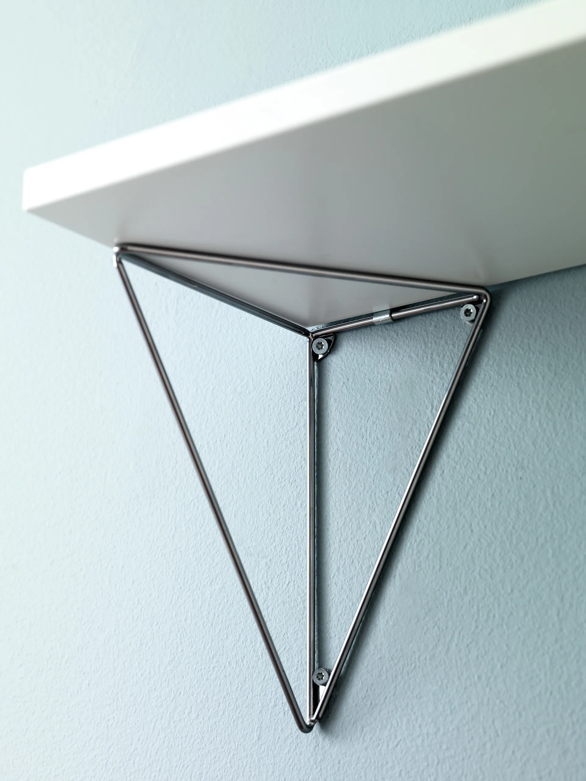 Pythagoras Konsole 2er Pack, Chrome Maze