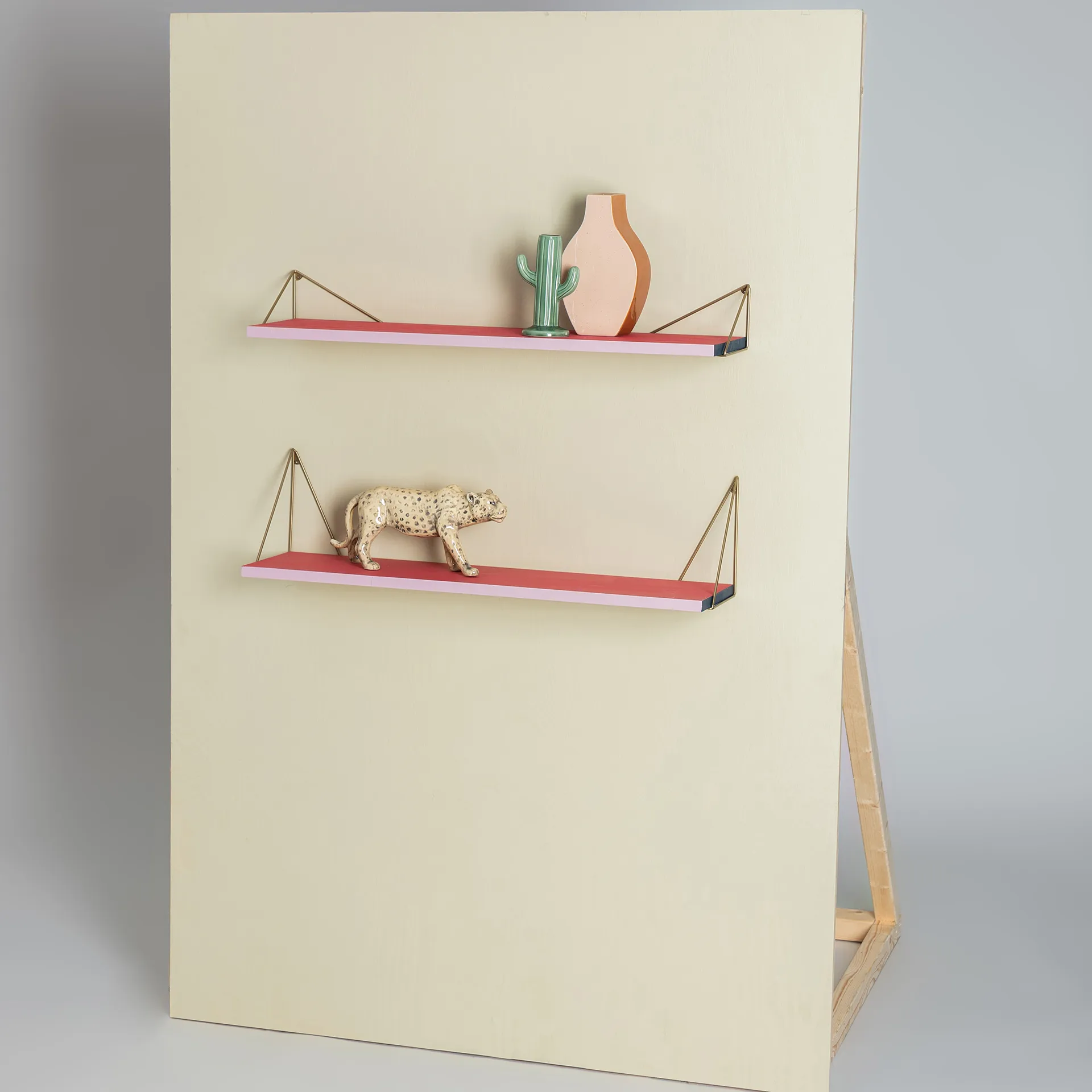 Pythagoras Play Wandregal, Messing Maze