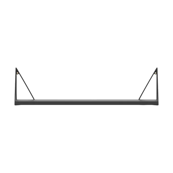 Pythagoras Regal, Schwarz, 20x80 cm - Maze