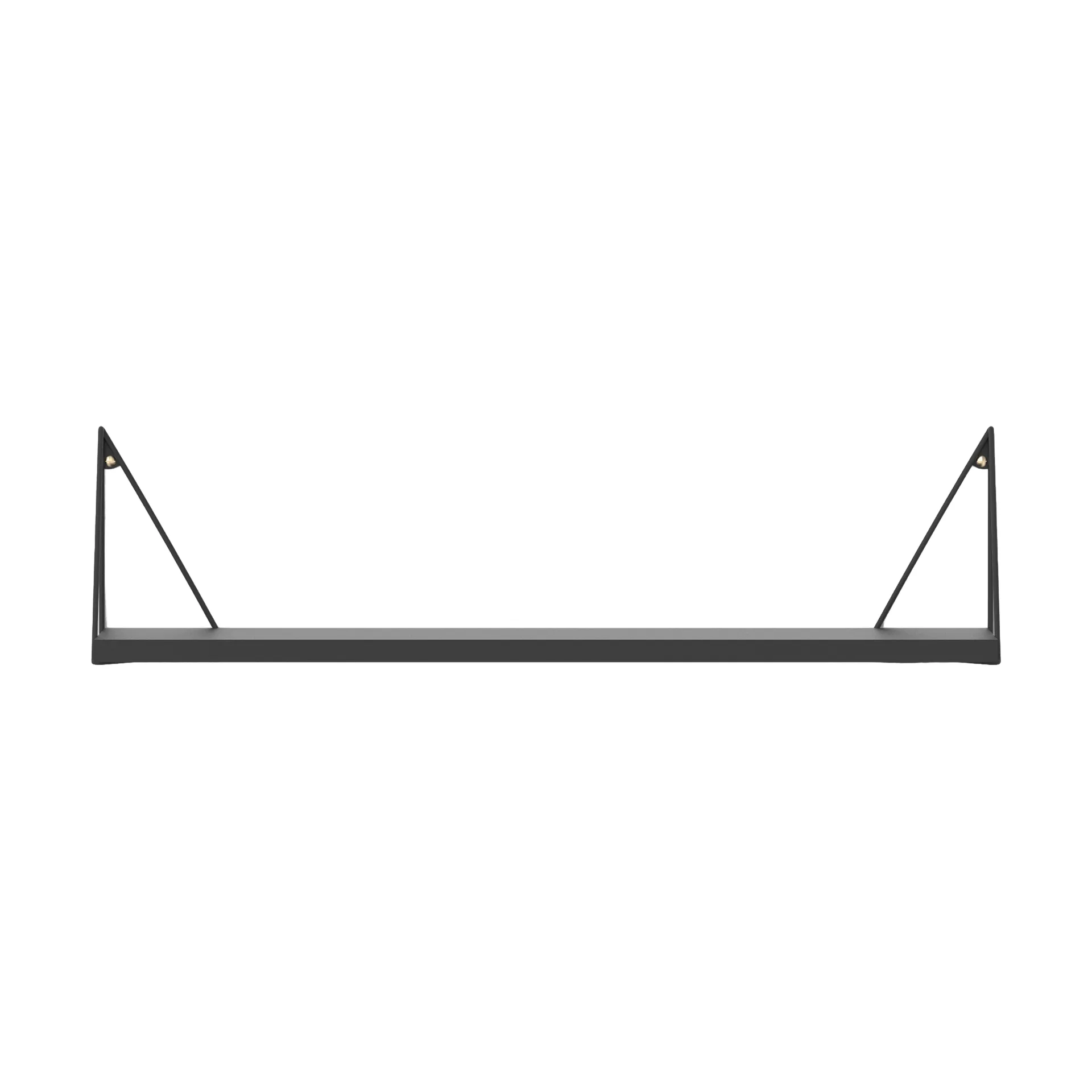 Pythagoras Regal, Schwarz, 20x80 cm Maze