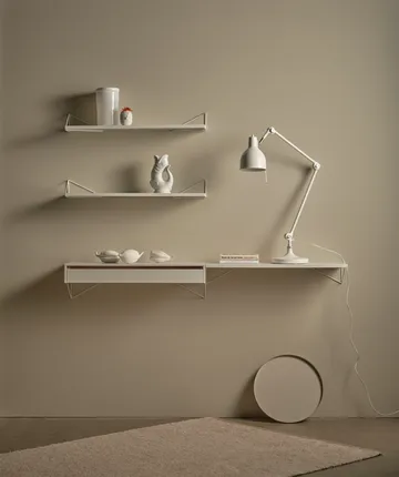 Pythagoras Regal, Weiß, 20x80 cm - Maze