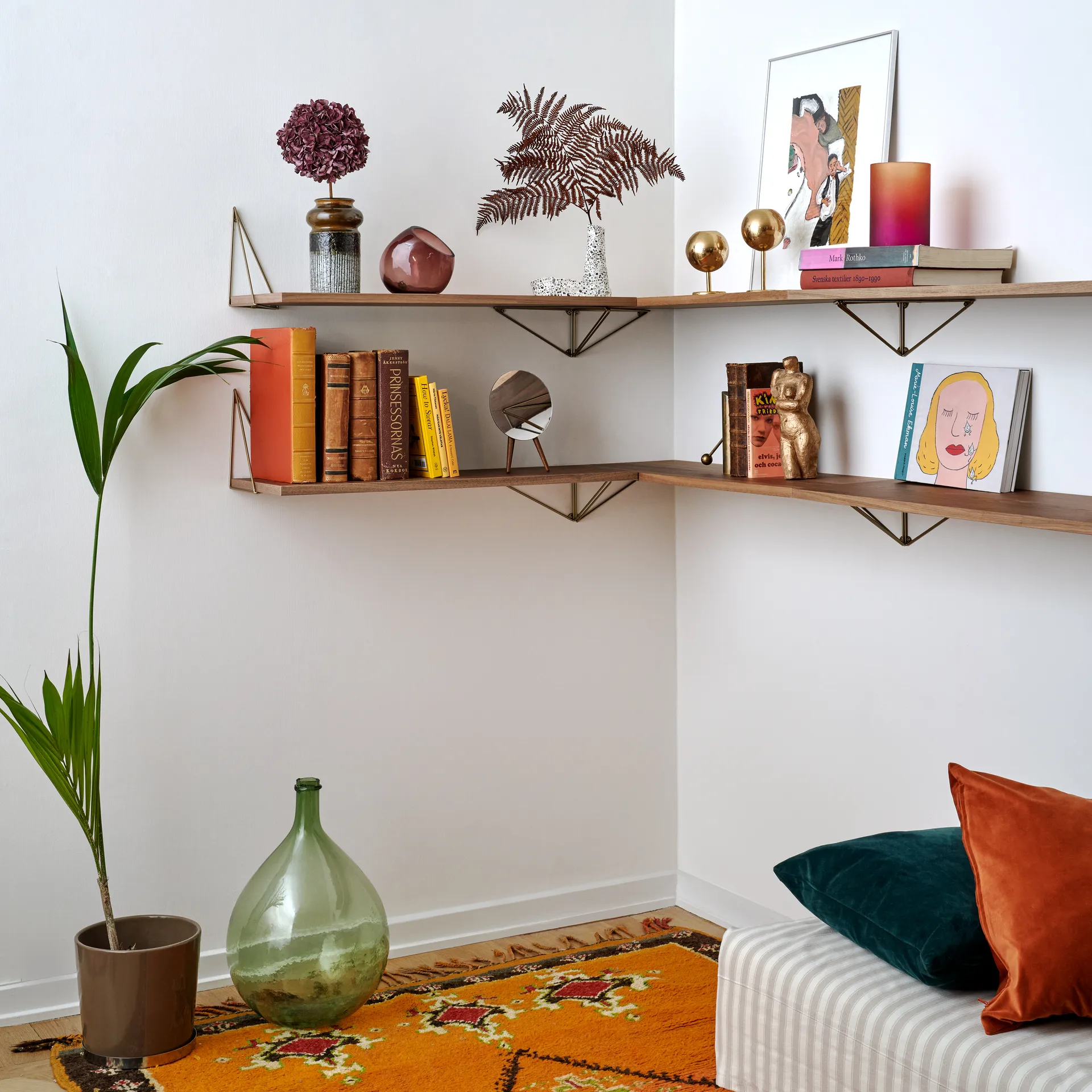 Pythagoras Regalboden, Walnuss Maze