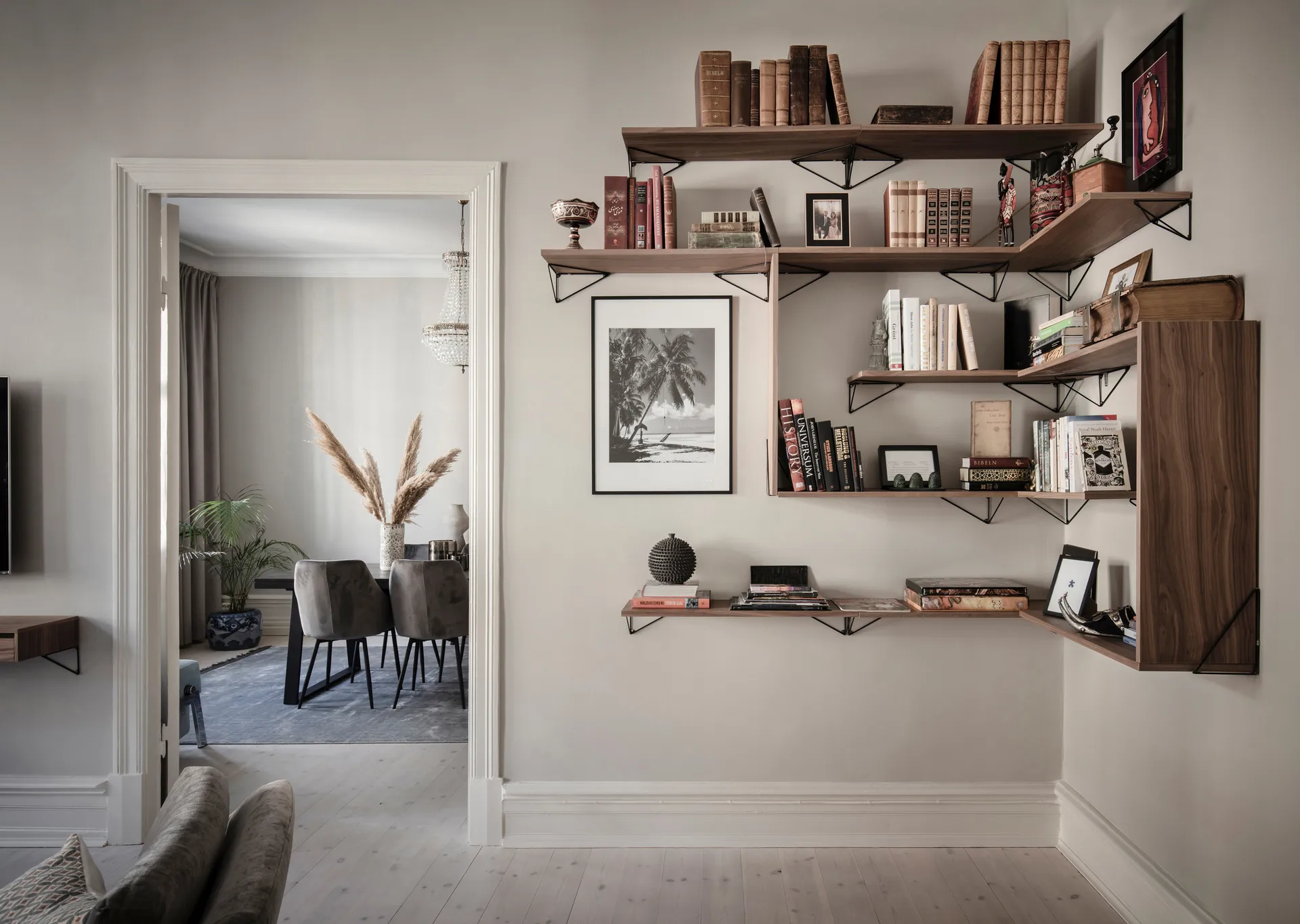 Pythagoras Regalboden, Walnuss Maze