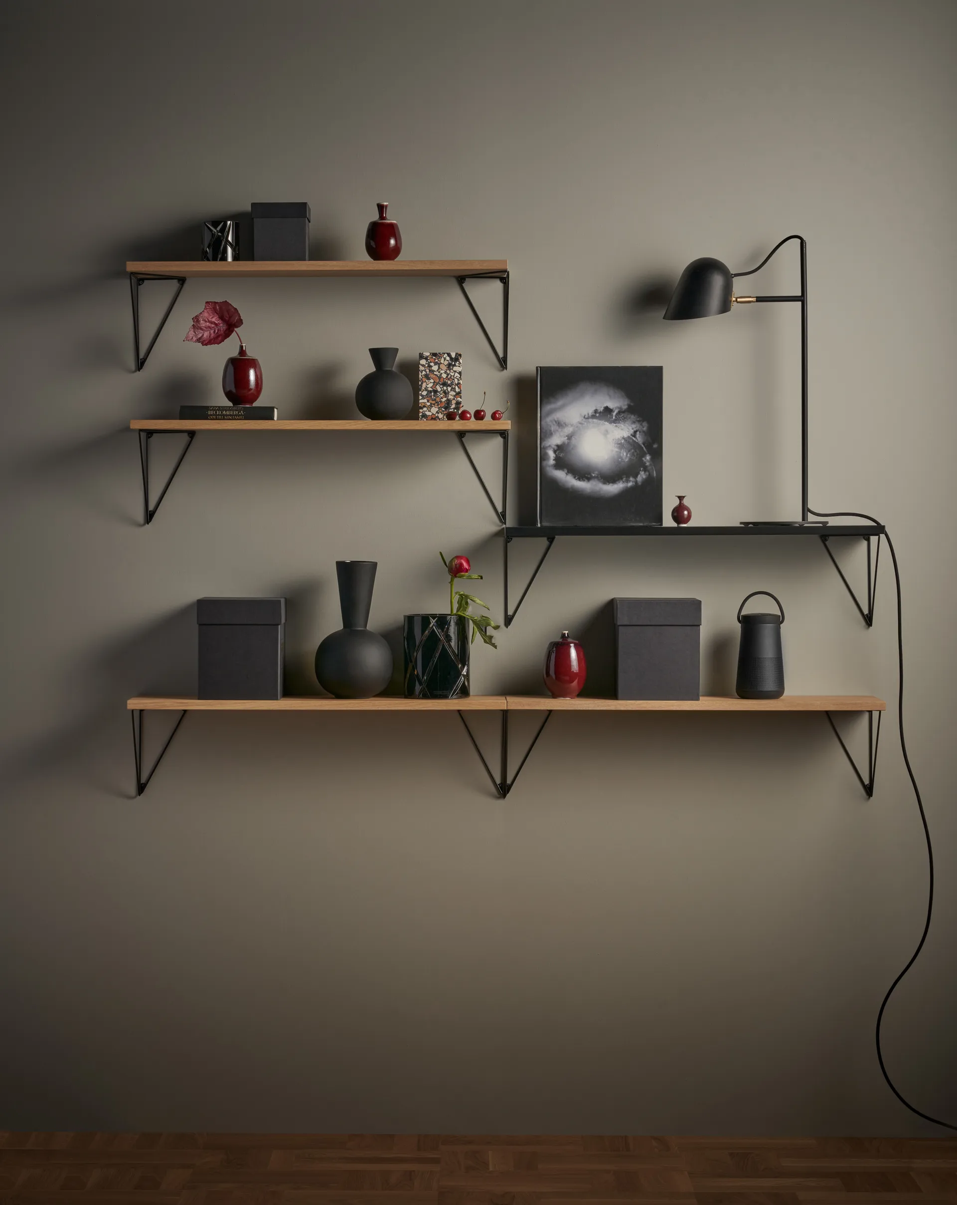 Pythagoras Regalboden, Walnuss Maze