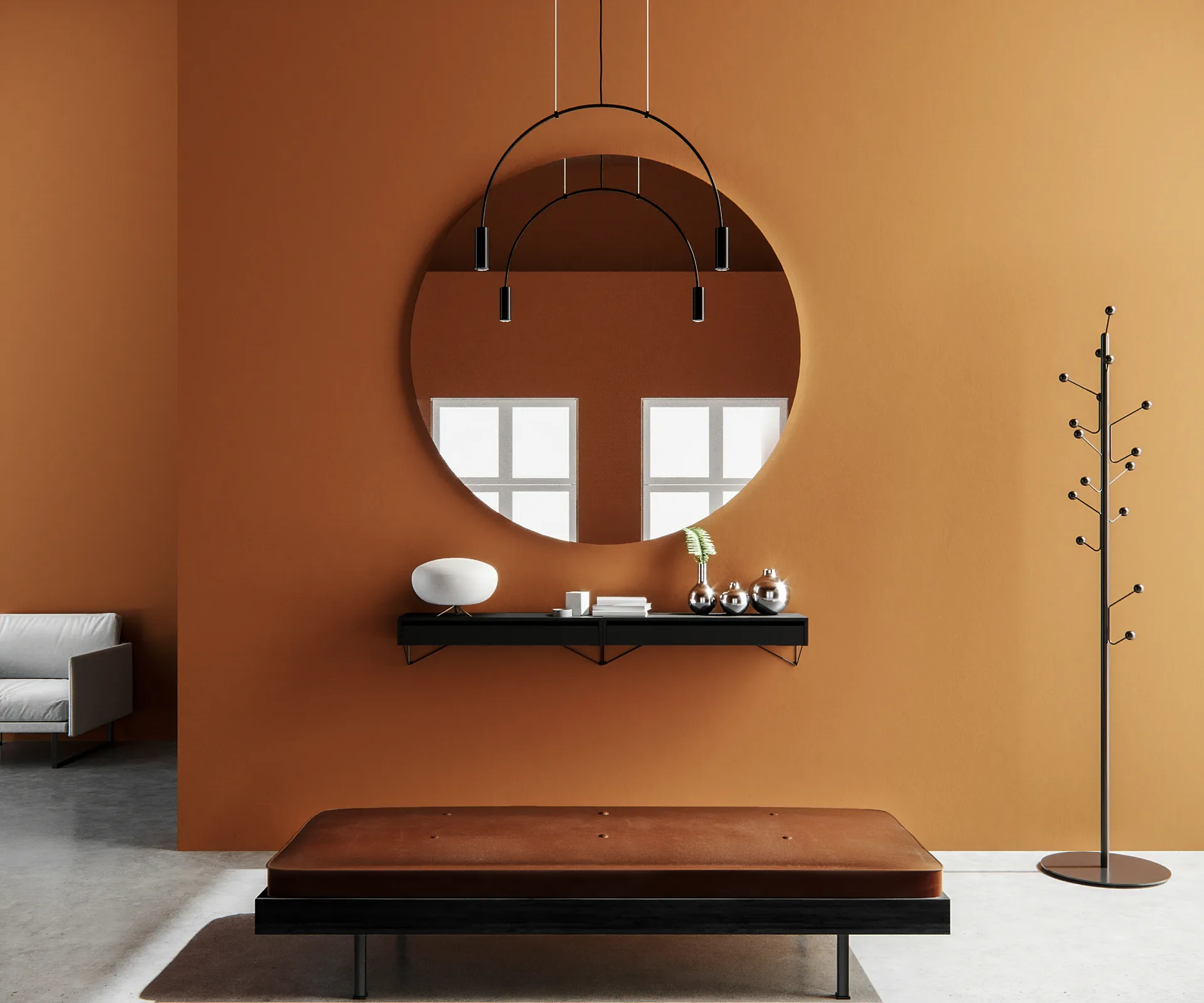 Pythagoras Schublade L, Schwarz Maze