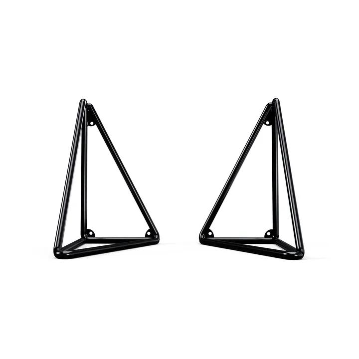 Pythagoras XL Halterungen 2-teilig - Ink black - Maze