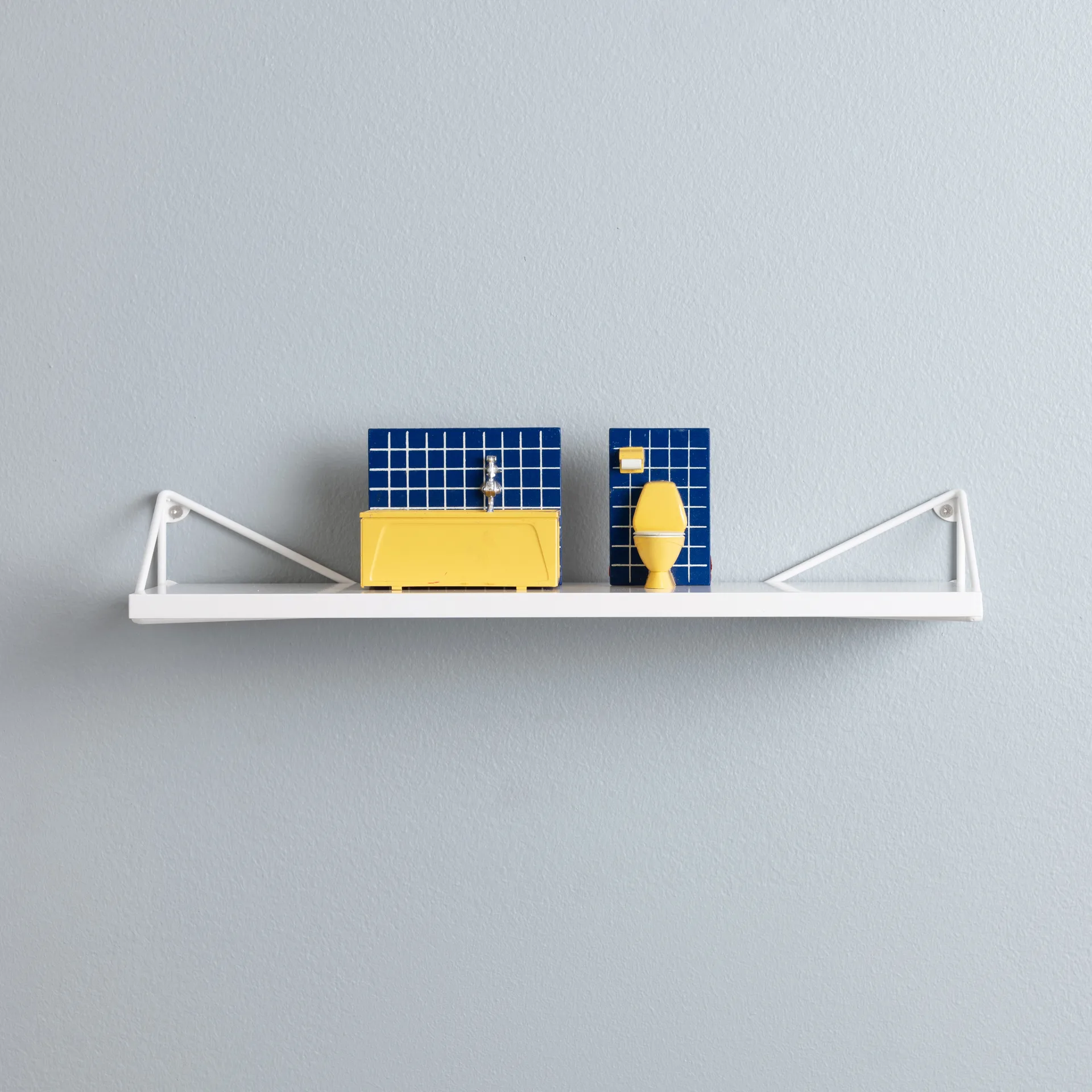 Pythagoras XS Wandregal, Weiß Maze