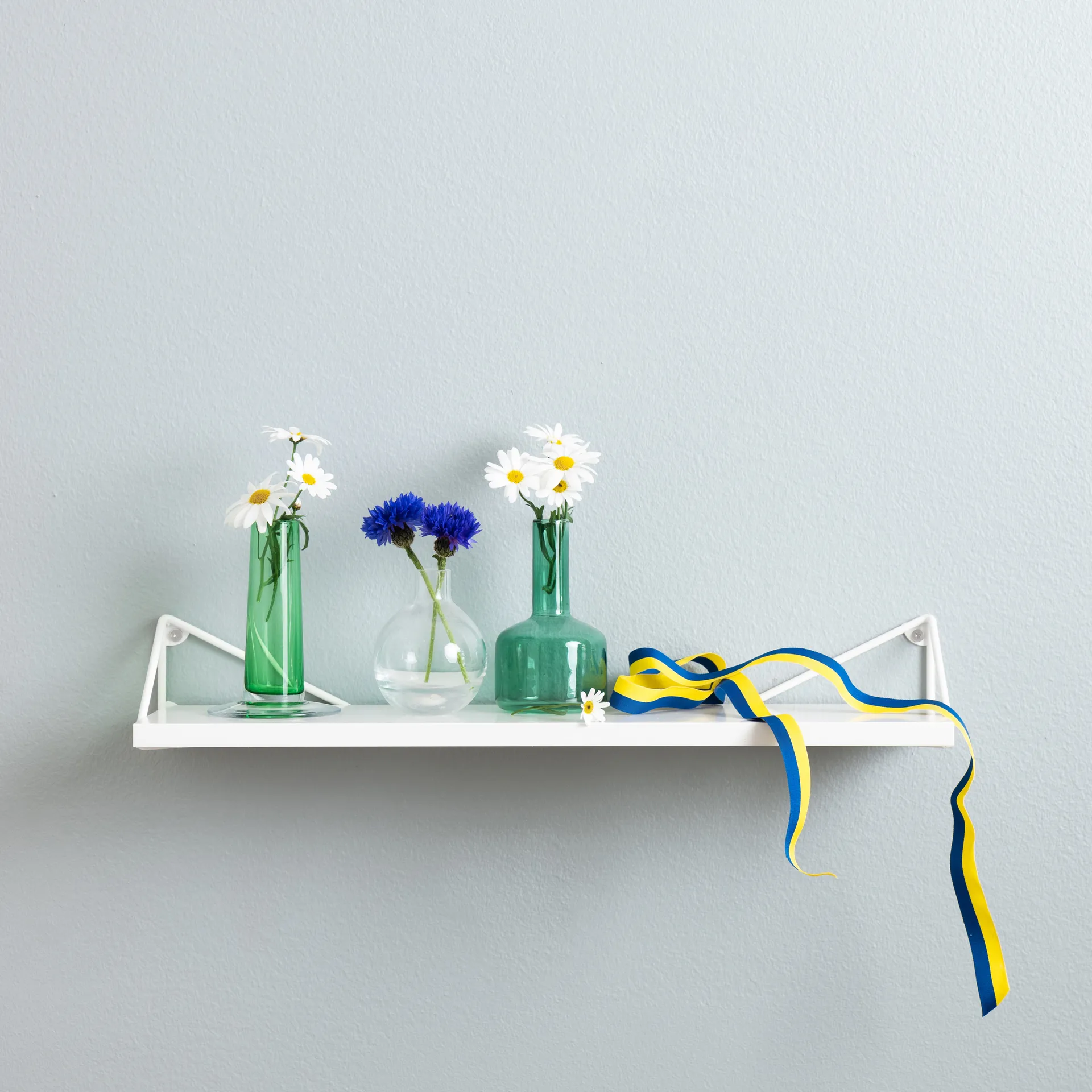 Pythagoras XS Wandregal, Weiß Maze