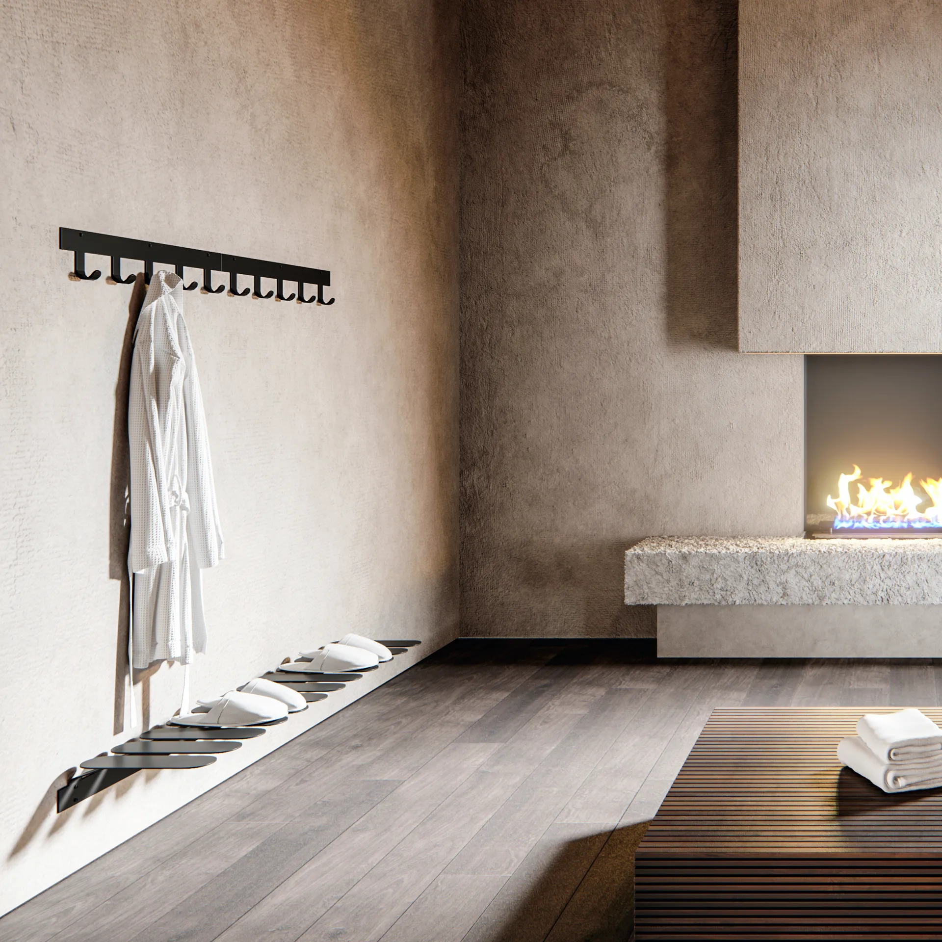 Step Schuhregal, Schwarz Maze