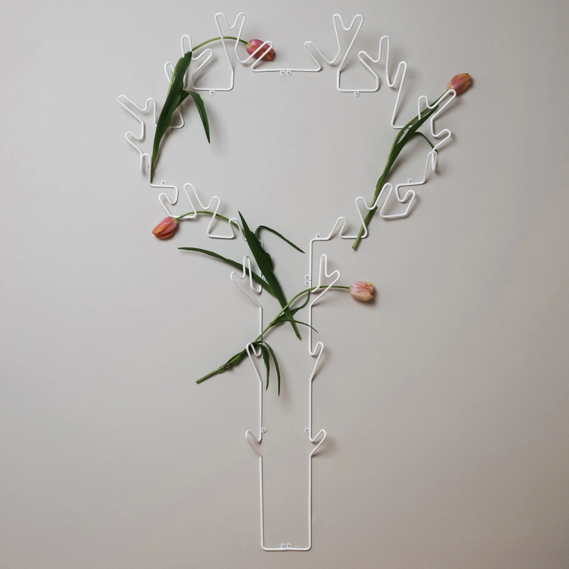 Tree Wandhaken, Weiß Maze