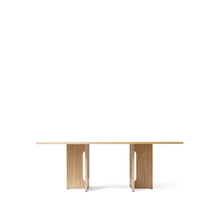 Androgyne Esstisch rechteckig - Natural oak, 210 x 109cm - MENU
