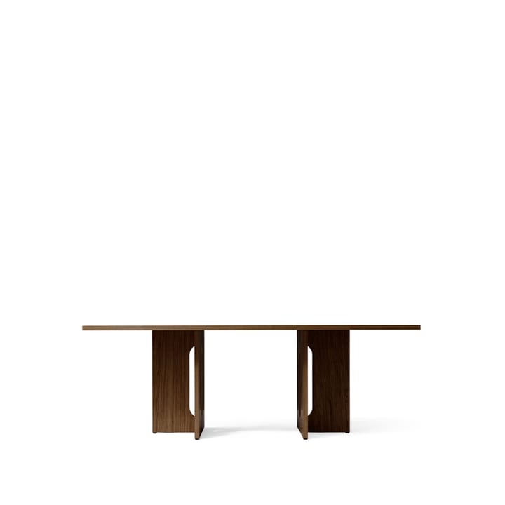 Androgyne Esstisch rechteckig - Oak dark stained, 210 x 109cm - MENU
