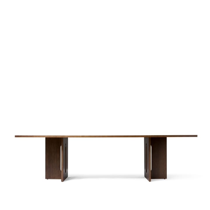 Androgyne Esstisch rechteckig - Oak dark stained, 280 x 110cm - MENU