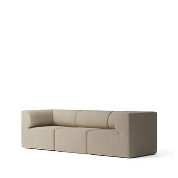 Eave Modulsofa - 3-Sitzer Stoff bouclé 02 beige - MENU