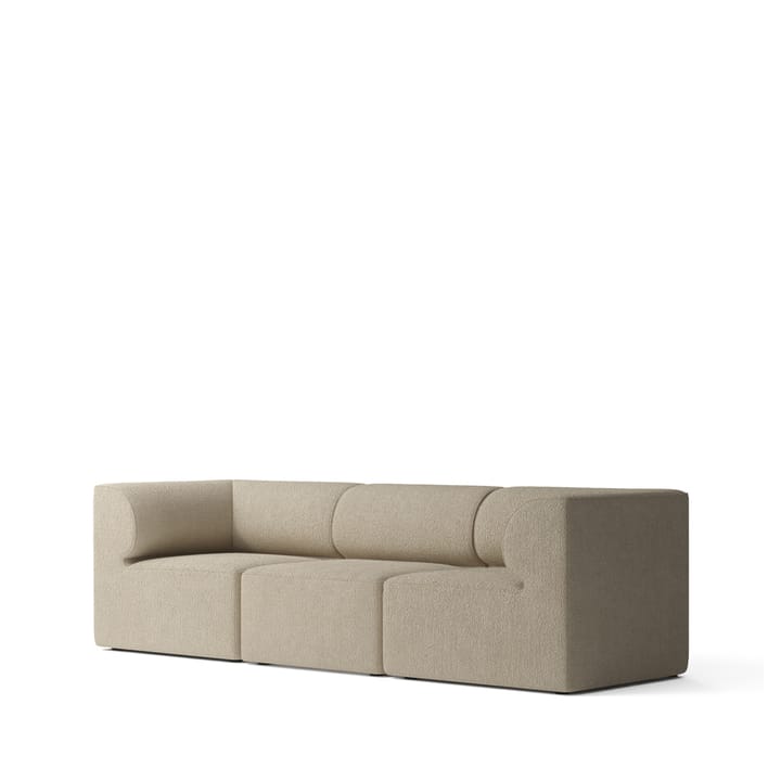 Eave Modulsofa - 3-Sitzer Stoff bouclé 02 beige - MENU