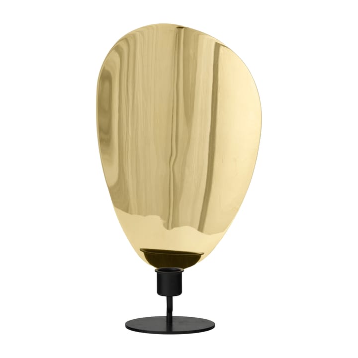Flambeau Kerzenständer 30 cm - Black-polished Brass - MENU