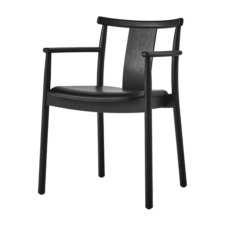 Merkur Stuhl mit Sitzkissen - Black-Dakar 0842 black - MENU