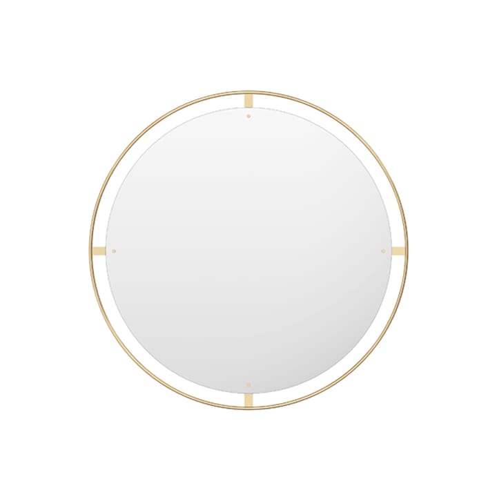 Nimbus Spiegel - Polished brass, ø110 - MENU