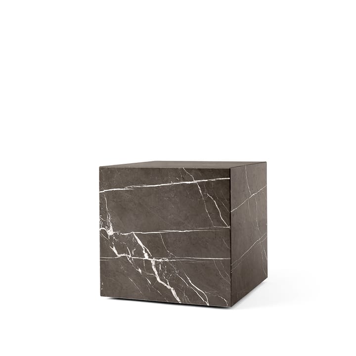 Plinth Beistelltisch - Brown, cube - MENU