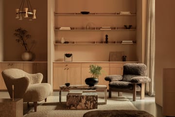 Plinth Beistelltisch - Multi, Rose, low - MENU