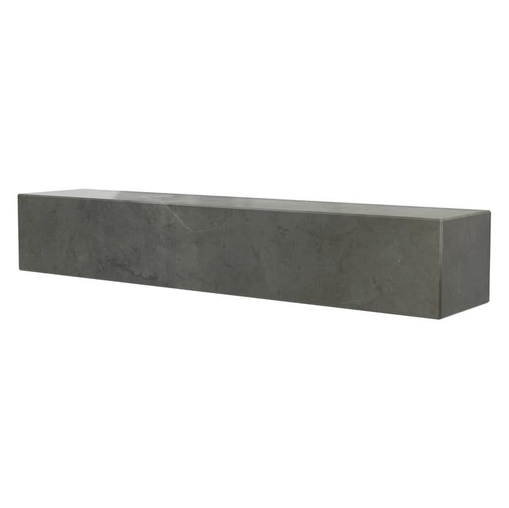 Plinth Wandregal - Braun-grauer Kendzo-Marmor - MENU
