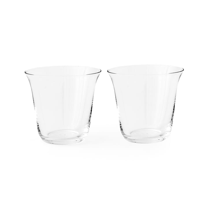 Strandgade Wasserglas 8,6cm 2er Pack - Klar - MENU