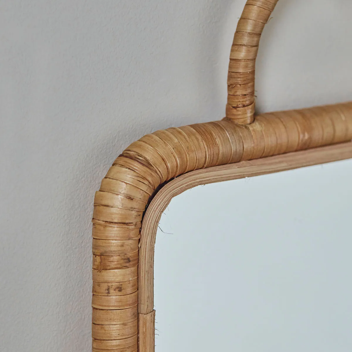 Baki Spiegel mit Rahmen 24x32 cm, Natur Meraki