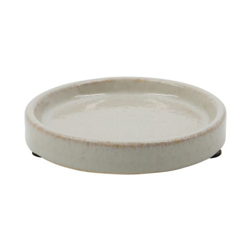 Meraki Datura Seifenhalter Ø12,5 cm Shellish grey