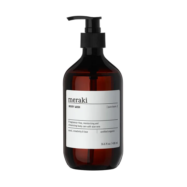 Meraki body wash 490 ml - Pure basic - Meraki
