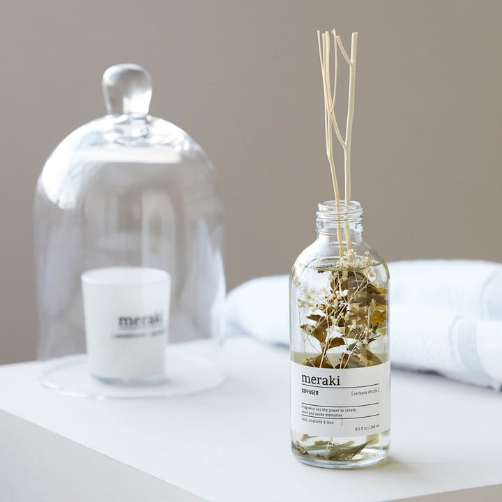 Meraki Diffuser 240 ml - Verbena drizzle - Meraki