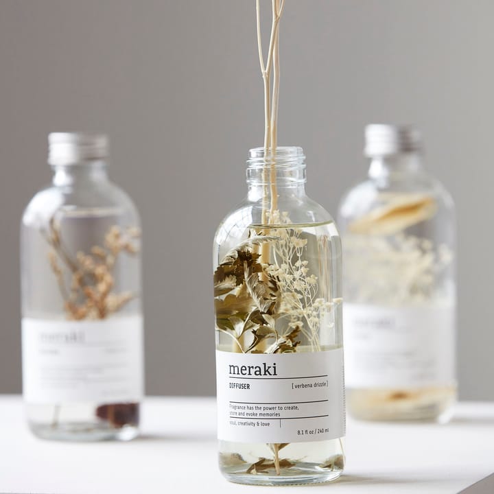 Meraki Diffuser 240 ml - Verbena drizzle - Meraki